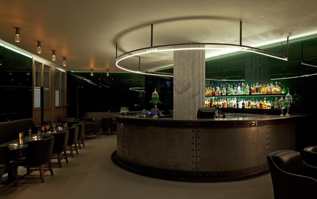 The cocktails are available at Green Bar at Hotel Cafe Royal, a vibrant cocktail destination evocative of 1920s Paris.