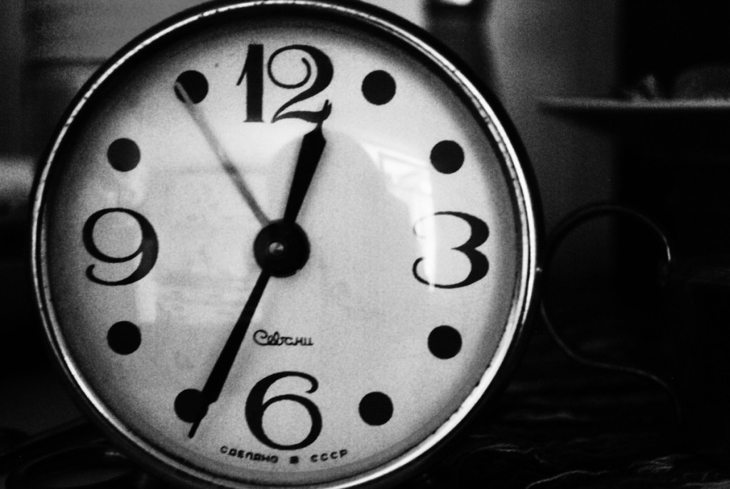 clock vintage leftovers