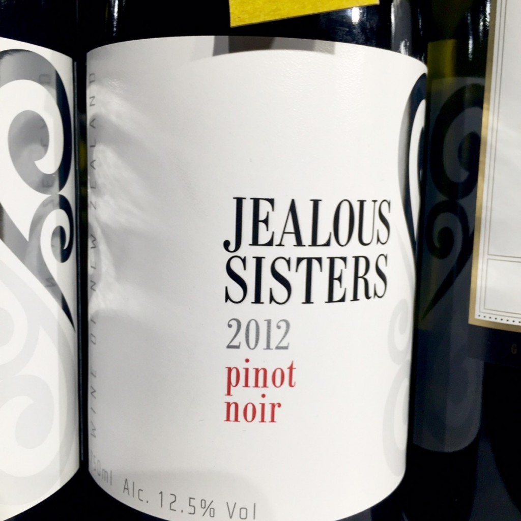 75cl Jealous Sisters Pinot Noir 2012