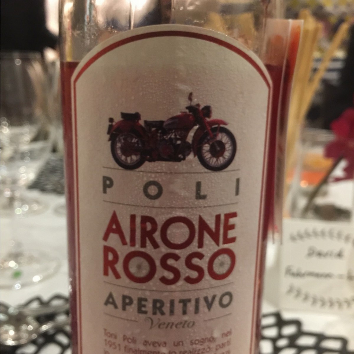 Poli Italy vermouth Airone Rosso
