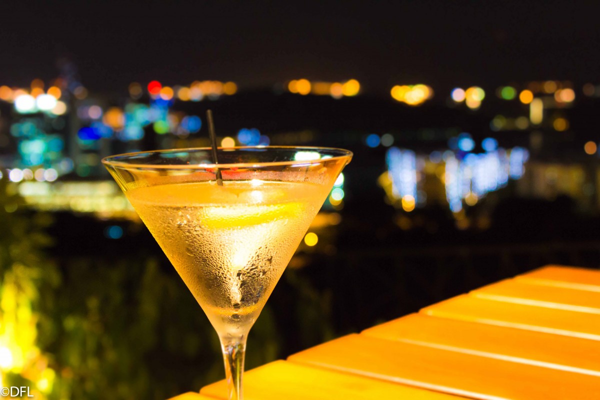 Dusk cocktails martini