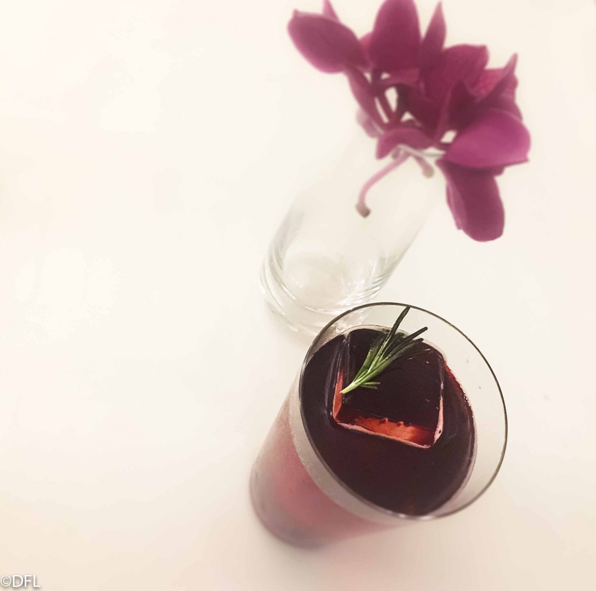 fancy cocktail rosella