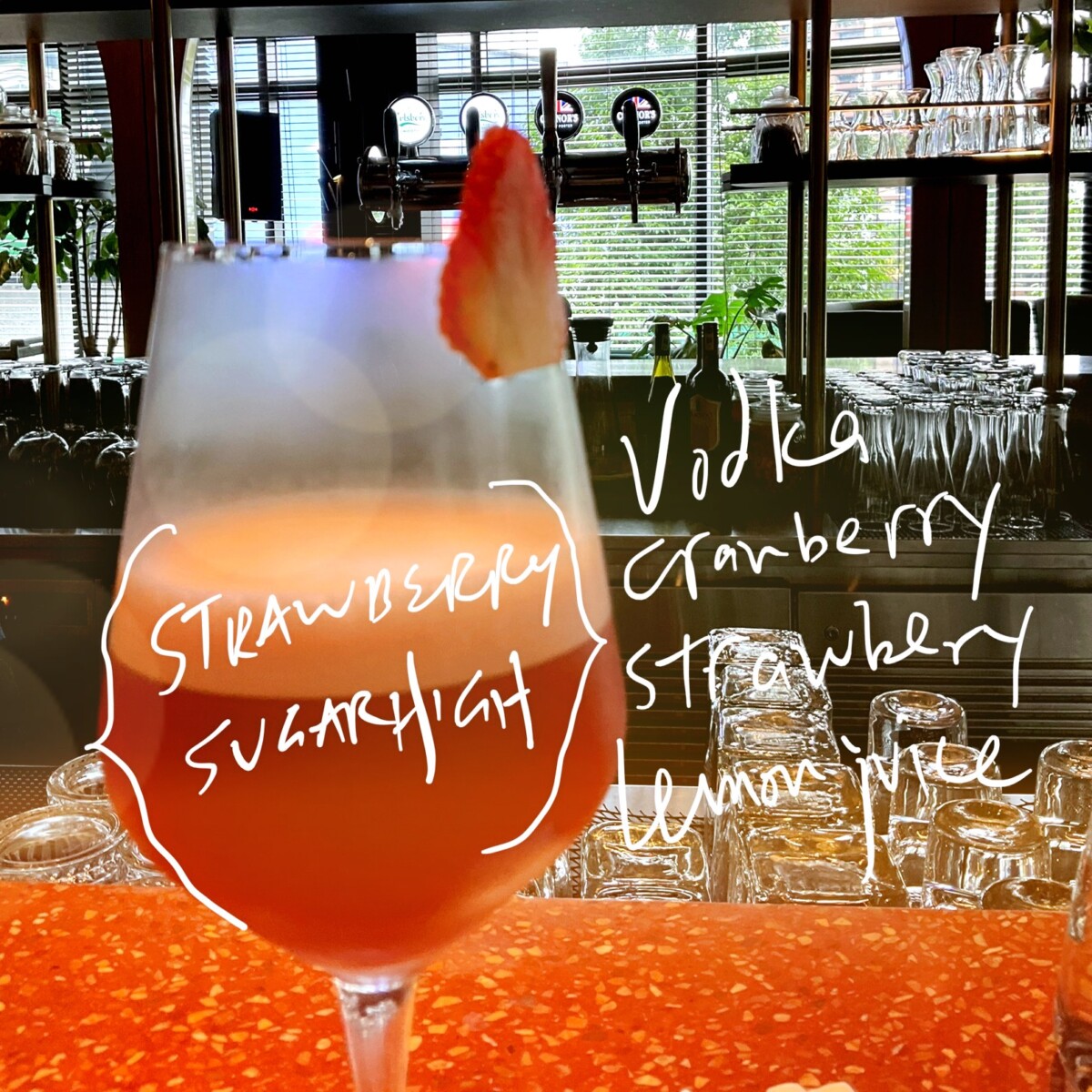Strawberry Sugarhill botanist Bar